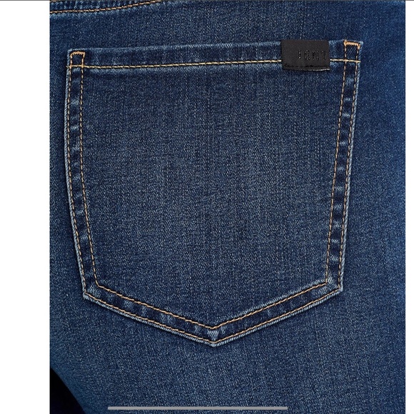 New JEN7 by Seven For All Mankind Ankle Straight Leg Stretch Denim Jeans Sz 00 - Picture 4 of 6